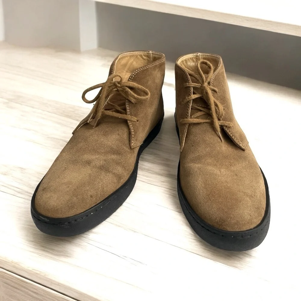 J.Crew Desert Suede Italian Leather Men's Boots size 7.5